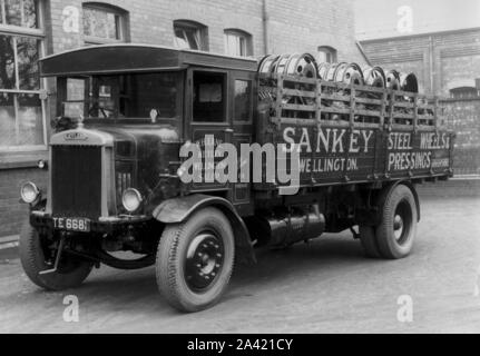 1930 Leyland 6 Tonner. Stockfoto