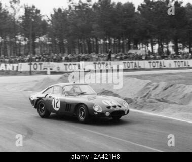 1963 Ferrari 250 GTO von Sears / Lachs in Le Mans gefahren. Stockfoto