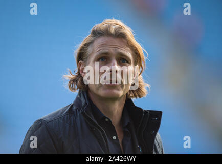 Coventry, Großbritannien. 13 Okt, 2018. GARETH AINSWORTH Manager der Wycombe Wanderers, angeblich mit Sunderland & Millwall Football Clubs verknüpft. Credit: PRiME Media Images/Alamy leben Nachrichten Stockfoto