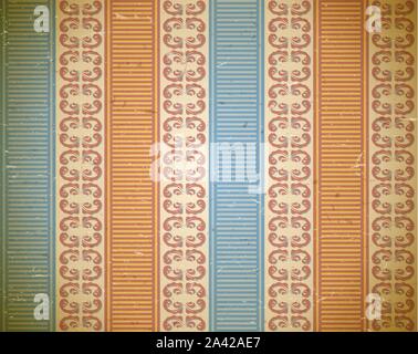 Nahtlose Blumenmuster Stock Vektor