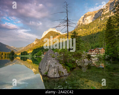 Berg Hintersee Ramsau im Berchtesgadener Land Stockfoto