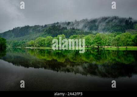 Loch Lubnaig Callander Stirling Stirlingshire Schottland Stockfoto