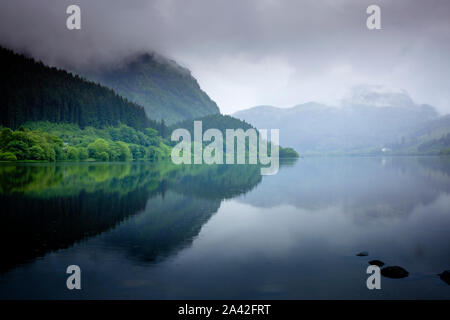 Loch Lubnaig Callander Stirling Stirlingshire Schottland Stockfoto