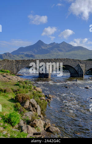 Sligachan Isle of Skye Ross und Cromarty Schottland Stockfoto