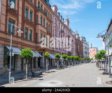 Altstadt von Rosenheim in Bayern Stockfoto