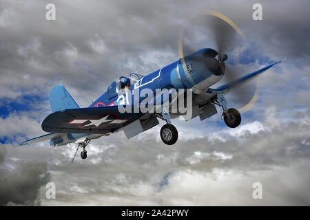 Goodyear FG-1D Corsair Stockfoto