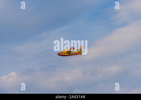 Eine Bombardier 415 Civile Superscooper in Frankreich Stockfoto