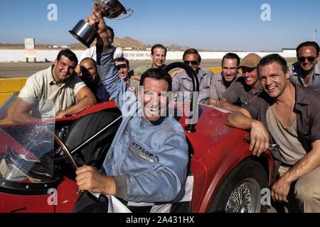 CHRISTIAN BALE in "FORD V FERRARI (2019), unter der Regie von James Mangold. Credit: Twentieth Century-Fox/Album Stockfoto