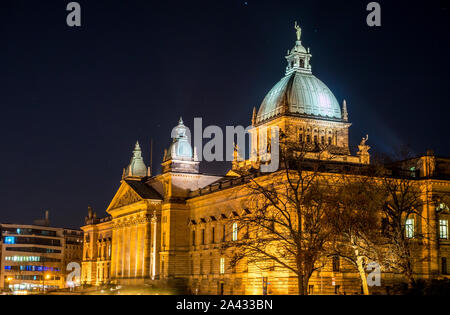 Bundesverwaltungsgericht in Leipzig. Stockfoto