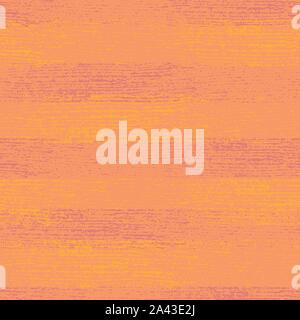 Tropische Pinsel effekt Streifen-dessin in Coral rot und orange. Die nahtlose Vektor geometrische Muster. Toll für Wohlbefinden, Schönheit, Sommer, Urlaub Stock Vektor