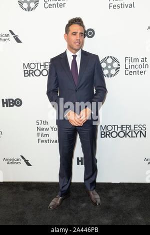 New York, NY - 11. Oktober 2019: Bobby Cannavale besucht Motherless Brooklyn Premiere während 57th New York Film Festival in der Alice Tully Hall Stockfoto