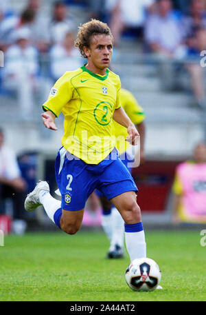 Stadion Tilburg, Niederlande, 21.06.2005, Fussball: FIFA Junioren-Weltmeisterschaft, Brasilien (BRA) vs Syrien (SYR), Rafinha (BRA) Stockfoto