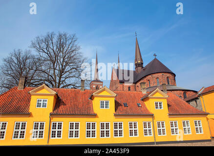 Roskilde Dom, berühmten domkirke in Dänemark Stockfoto