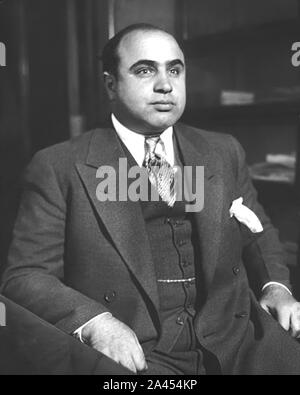 AL CAPONE - US-gangster (1899-1947) Stockfoto