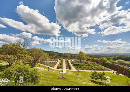 Chartwell ist ein Landhaus in der Nähe von Westerham, Kent, South East England. Seit über 40 Jahren es war die Heimat von Winston Churchill. Stockfoto