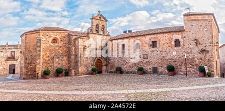 Convento de San Pablo. Ciudad de Cáceres. Der Extremadura. España. Stockfoto