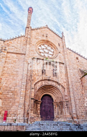 Catedral Vieja de Plasencia. Cáceres. Der Extremadura. España. Stockfoto