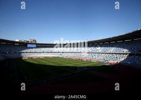 Allgemeine Ansicht der Boden vor der UEFA Euro 2020 Qualifikation, Gruppe D Match bei Boris Paichadze Stadium, Tiflis. Stockfoto