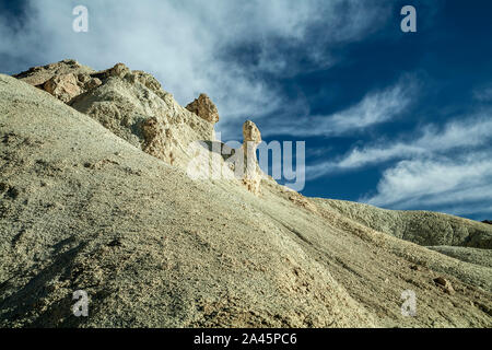 Felsformationen, 20 Mule Team Canyon, Death Valley National Park, Kalifornien, USA Stockfoto