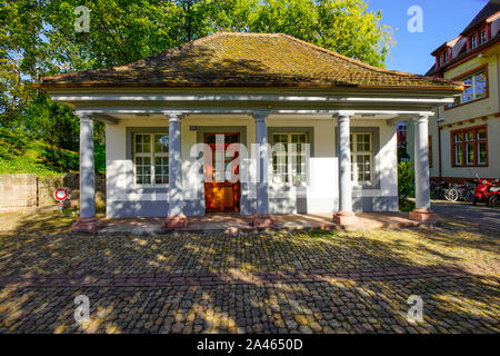 Kunst Gallery Building, 106 St. Johanns-Vorstadt, Basel, Schweiz. Stockfoto