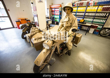 Marseille (Frankreich) Musée de la Moto - Motorrad Museum Stockfoto