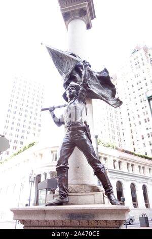 Flagge Waver-Zulassung Tag Denkmal - San Francisco - Stockfoto