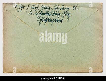 Germania-aufdruck Hans 1944-12-29 2. Stockfoto