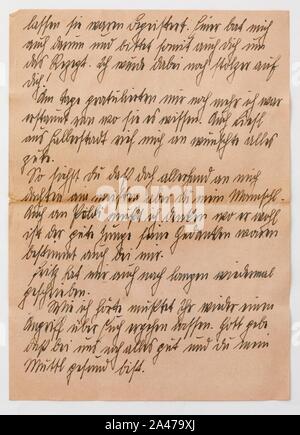 Germania-aufdruck Hans 1944-12-14 4. Stockfoto