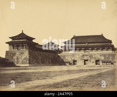 Felice Beato (Briten, geboren Italien - Der große kaiserliche Winterpalast, Pekin, 29. Oktober 1860 Stockfoto