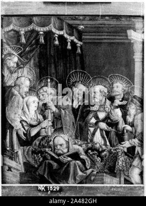 Feselen-De dood van Maria - Stockfoto