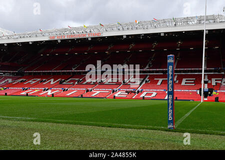 12. Oktober 2019, Old Trafford, Manchester, England; Das Grand Final 2019, Saint Helens v Salford Roten Teufel: Allgemeine Ansicht von Old Trafford: Simon Whitehead/News Bilder Stockfoto