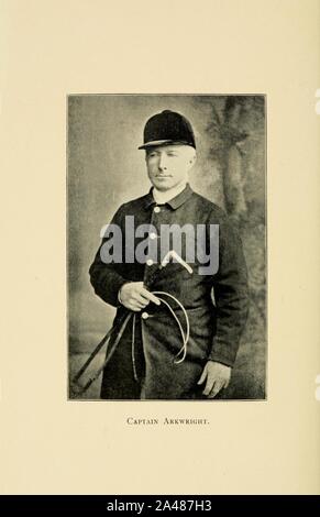 50 Jahre 'Fuchs - Jagd mit den Grafton und andere Verpackungen von Jagdhunde Stockfoto