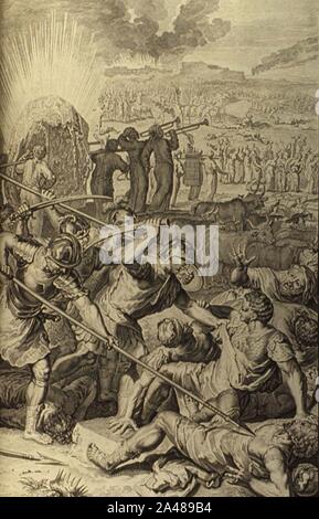 Zahlen fünf Könige der Midianiter erschlagen durch Israel. Stockfoto