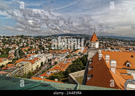 Bratislava, Slowakei. August 13, 2019. Straßen der Altstadt in Bratislava, Slowakei. Quelle: Bernard Menigault/Alamy Stock Foto Stockfoto