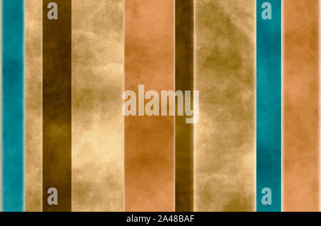 Bunte Streifen texturiert mit trockenem Pinsel lackiert Papier, Leinwand, an der Wand. Abstrakte moderne Hintergrund. Stockfoto