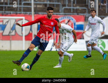 Sport, Fußball, Regionalliga West, 2019/2020, Wuppertaler SV - SC Verl 2-5, Szene des Spiels, Beyhan Ametov (WSV) Stockfoto
