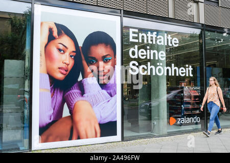 Reklametafeln, Berlin. Stockfoto