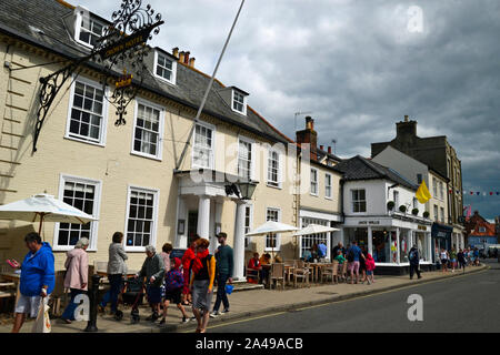 High Street, Southwold, Suffolk, Großbritannien Stockfoto