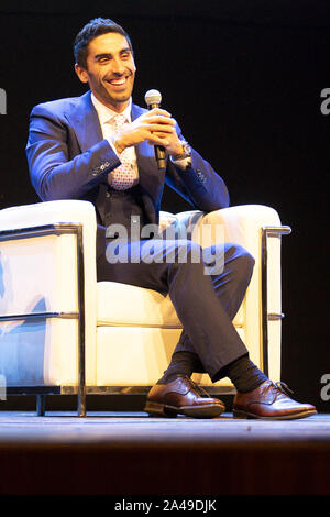 Trento, Italien. 11 Okt, 2019. Filippo Magnini besucht 'Il Festival dello Sport" in Trento, Italien. Die Sports Festival ist eine einzigartige Chance für Fans und Enthusiasten ihre Idole zu treffen und zu versuchen, eine Reihe von sportlichen Aktivitäten. Credit: Angela Baldo/ZUMA Draht/Alamy leben Nachrichten Stockfoto