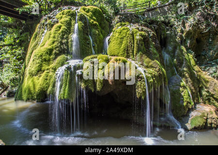 Bigar Wasserfall in Osteuropa Rumänien Stockfoto