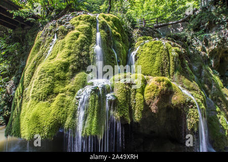 Bigar Wasserfall in Osteuropa Rumänien Stockfoto