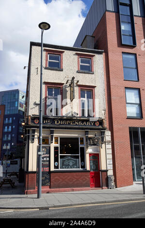 Die dispensary Pub in Renshaw st Liverpool England Großbritannien Stockfoto