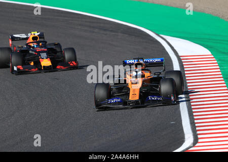 Suzuka Circuit, Suzuka City, Japan. 13 Okt, 2019. Formel 1 Grand Prix, Race Day; McLaren, Carlos Sainz - Redaktionelle Verwendung Credit: Aktion plus Sport/Alamy leben Nachrichten Stockfoto