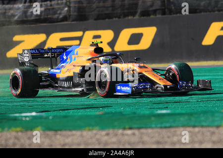 Suzuka Circuit, Suzuka City, Japan. 13 Okt, 2019. Formel 1 Grand Prix, Race Day; McLaren, Lando Norris - Redaktionelle Verwendung Credit: Aktion plus Sport/Alamy leben Nachrichten Stockfoto