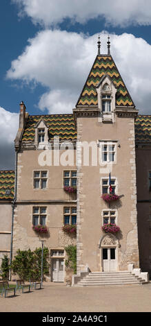 Mairie in Beaune, Côte-d'Or, Bourgogne-Franche-Comté, Frankreich. Stockfoto