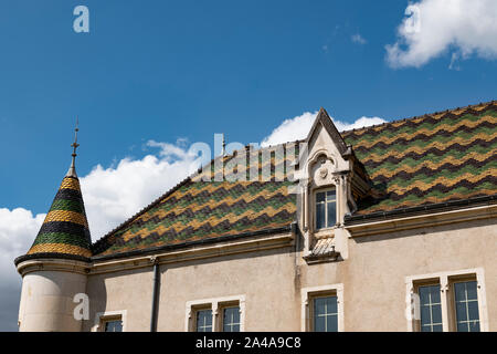 Mairie in Beaune, Côte-d'Or, Bourgogne-Franche-Comté, Frankreich. Stockfoto