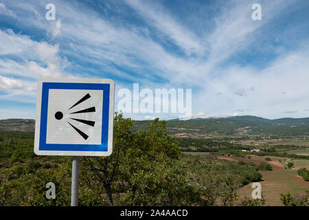 Gorges de la Nesque, Provence, Frankreich Stockfoto