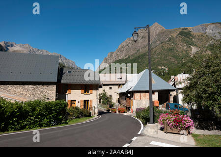 Saint-christophe-en-Oisans, Departement Isère, Frankreich. Stockfoto