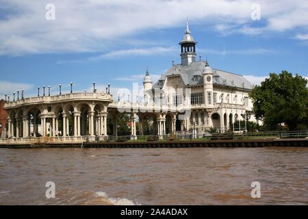 Tigre Art Museum. Museo de Arte de Tigre (Mat) ehemaligen Tigre Club und Casino. Stockfoto