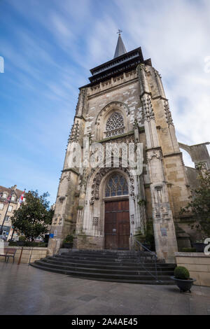 Kirche Notre Dame des Neufchatel en Bray, Normandie, Frankreich. Stockfoto